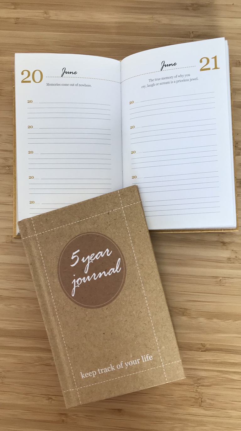 5-year-journal track your goals