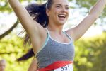 Goals - woman winning a marathon